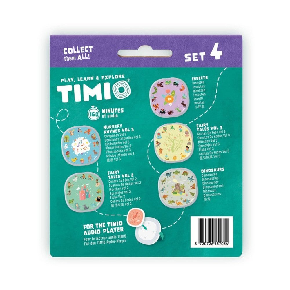 Timio Player I pack de disques 4