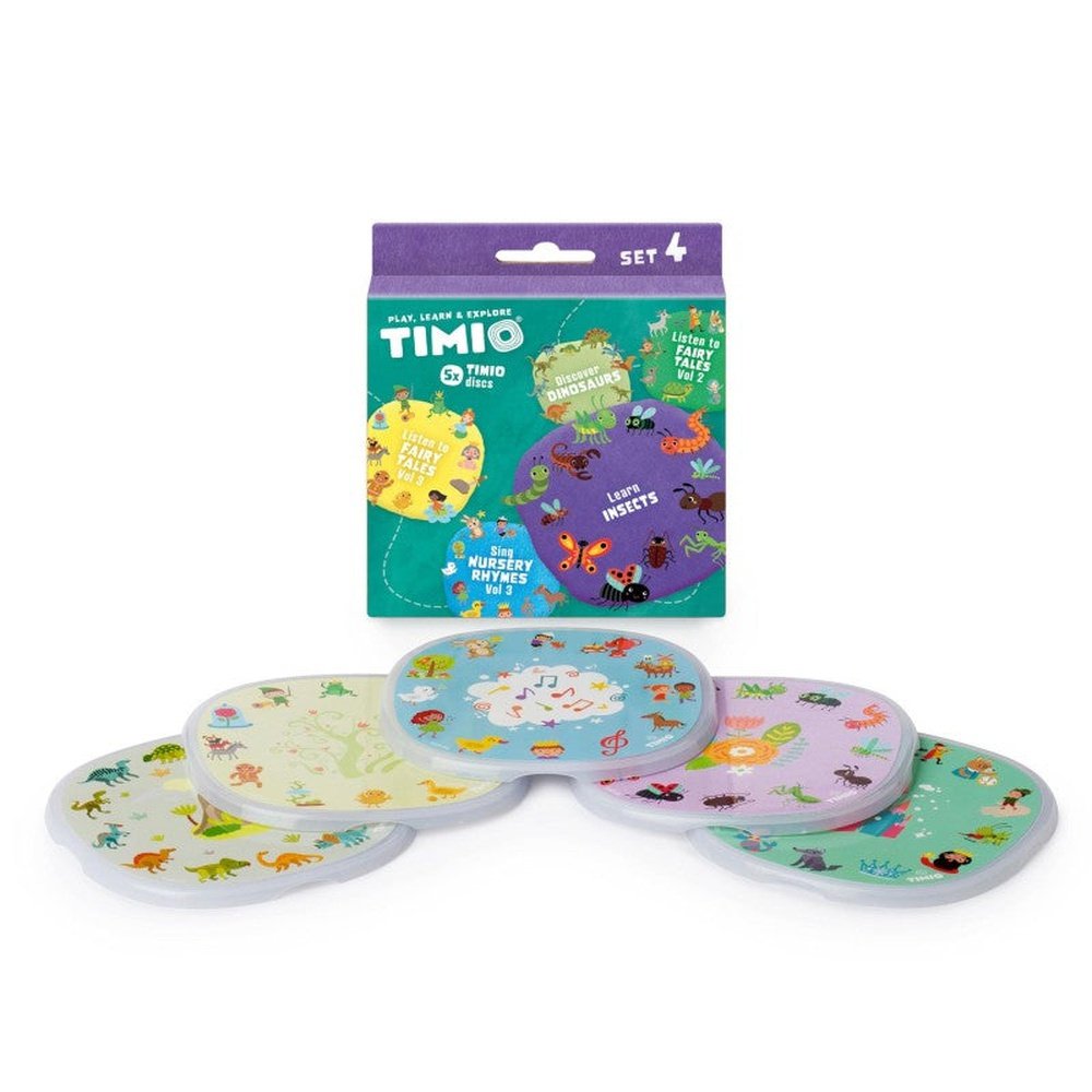 Timio Player I Pack de disques 4