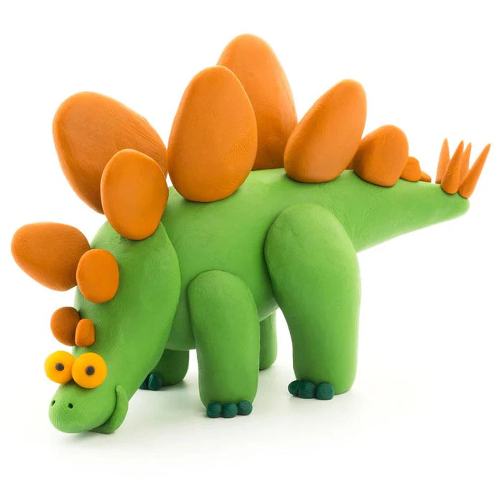 Hey Clay Pâte auto-durcissante Dino - 15 pots