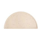 Mushie Set de table en silicone - Confetti vanille