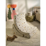 Wigiwama Fauteuil lounge - Moon Chair - Marbre terrazzo