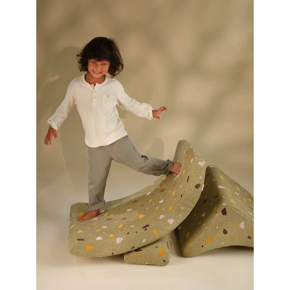 Wigiwama Fauteuil de détente - Moon Chair - Terrazzo Moss