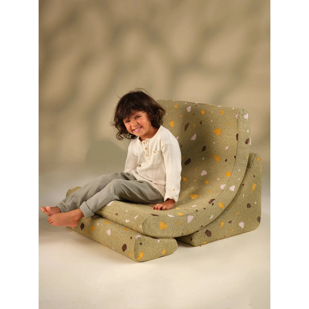 Wigiwama fauteuil lounge - Moon Chair - Terrazzo Moss