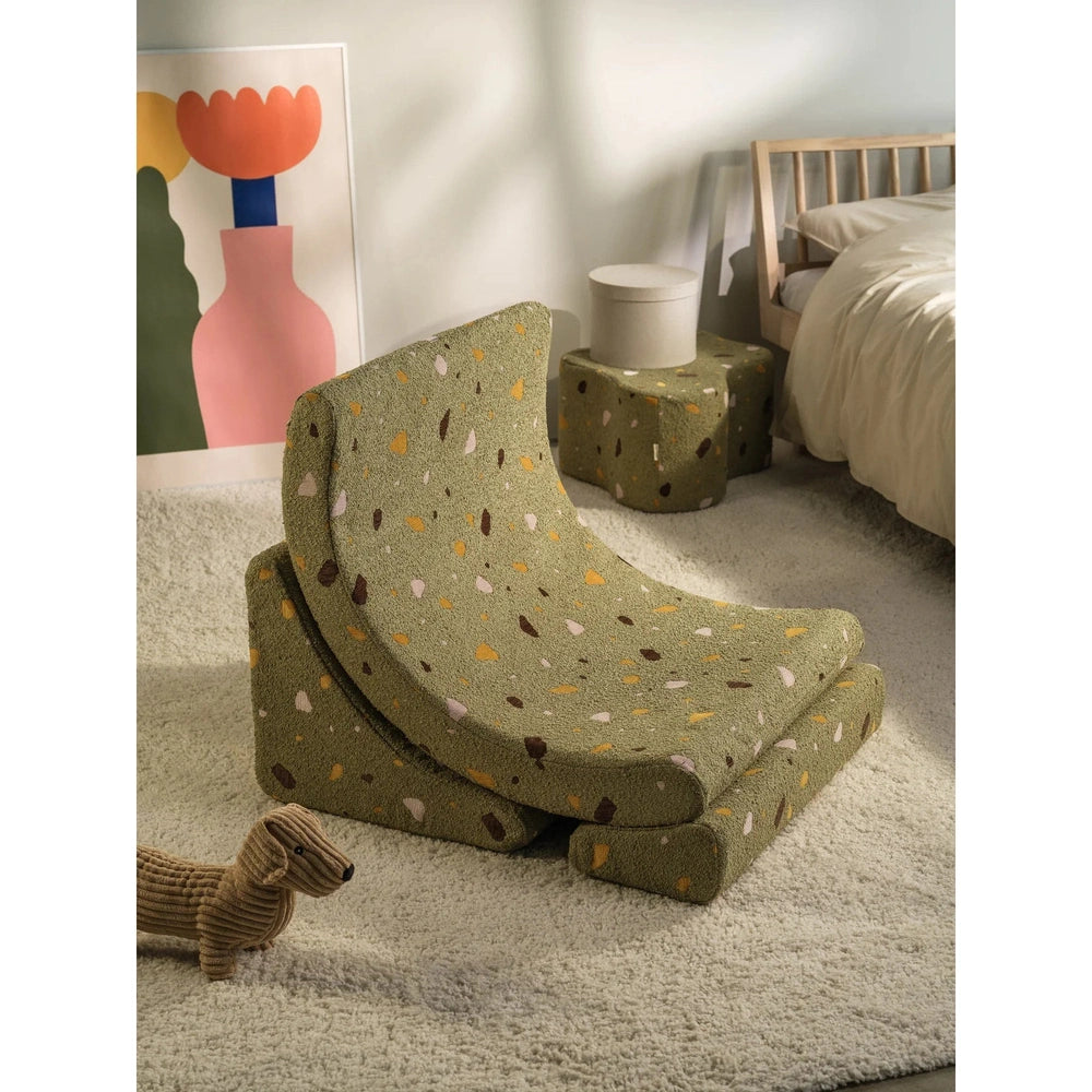 Wigiwama fauteuil lounge - Moon Chair - Terrazzo Moss