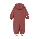 Combinaison de pluie imperméable pour enfants en plastique recyclé et polaire doublée - Apple Butter