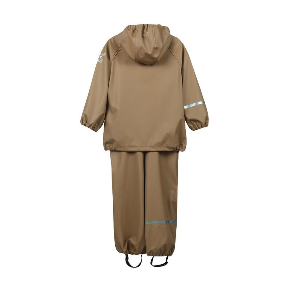 Combinaison de pluie imperméable pour enfants en plastique recyclé - Woodsmoke
