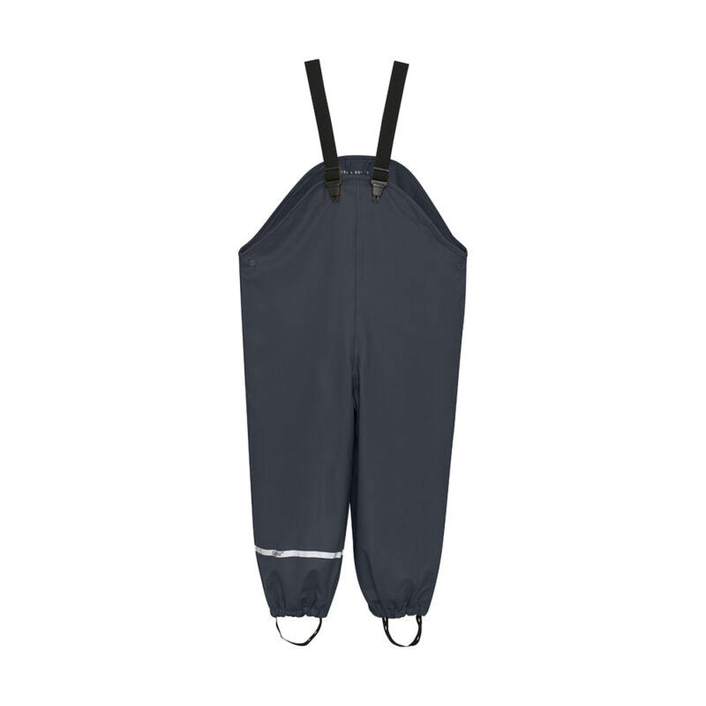 Combinaison de pluie imperméable pour enfants en plastique recyclé - bleu marine foncé