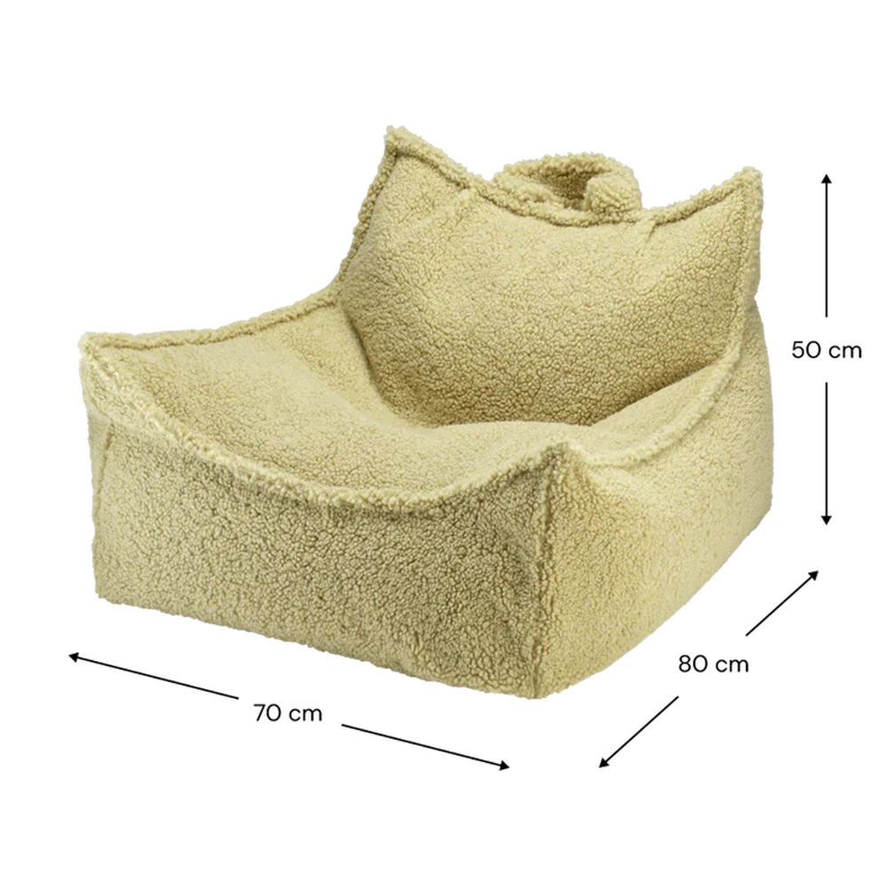 WigiWama fauteuil pouf - Matcha