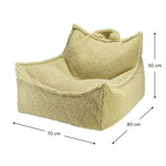 WigiWama fauteuil pouf - Matcha