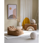 WigiWama Beanbag Chair pouf - Toffee