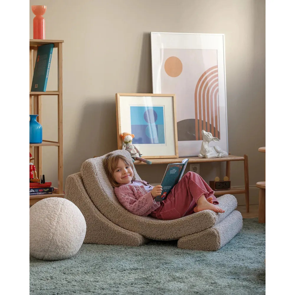 Wigiwama fauteuil Moon Chair - Biscuit