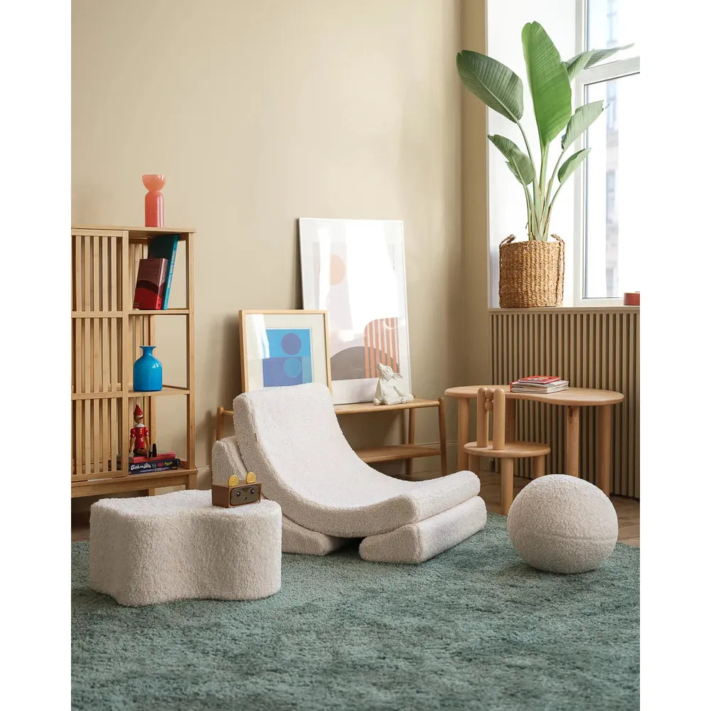 Wigiwama Fauteuil - Moon Chair - Blanc crème