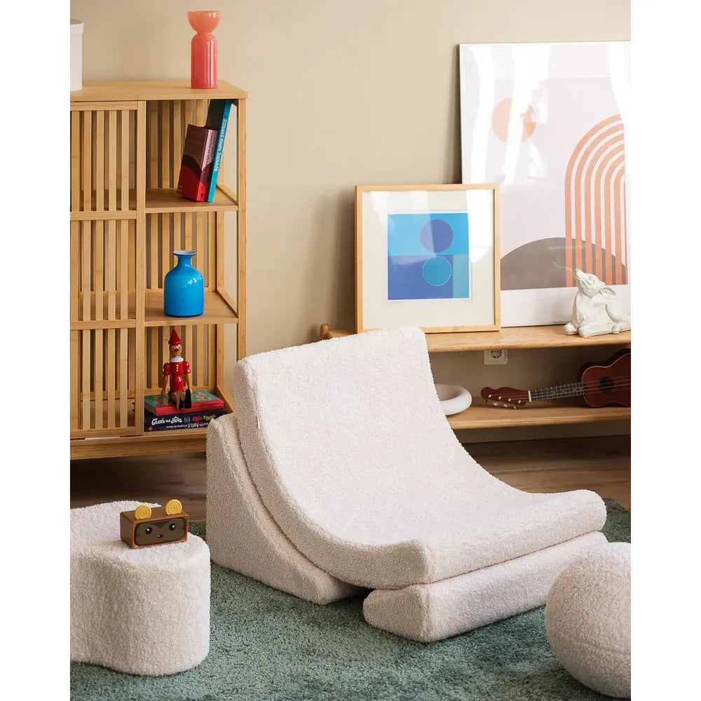 Wigiwama fauteuil de détente Moon Chair - blanc crème