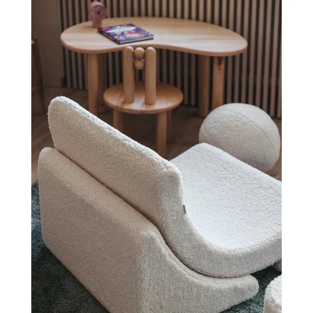 Wigiwama fauteuil Moon Chair - blanc crème