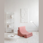 Wigiwama fauteuil lounge - Moon Chair - rose goyave