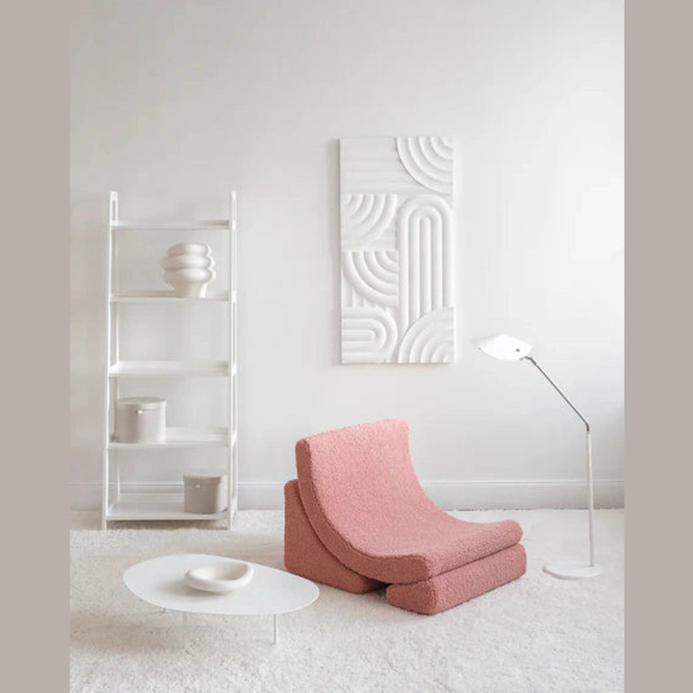 Wigiwama fauteuil lounge - Moon Chair - rose goyave