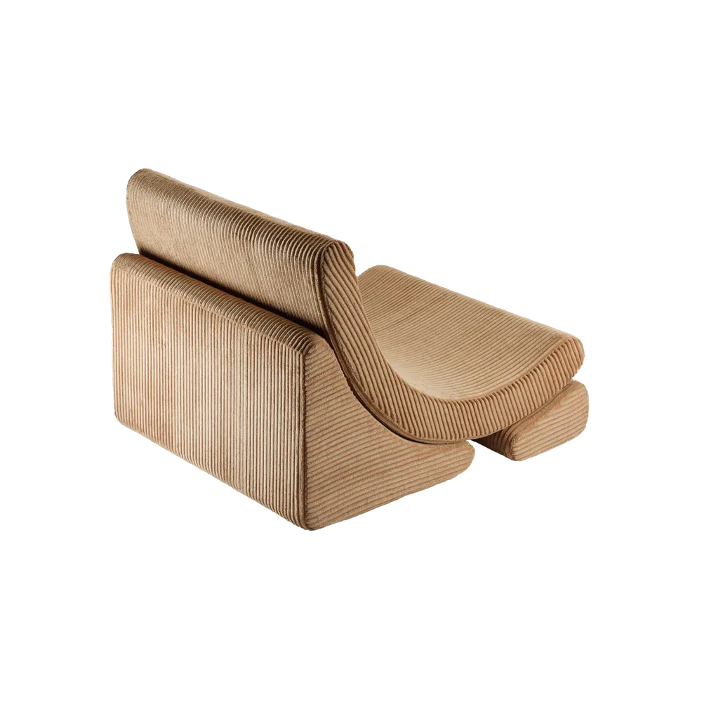 Wigiwama Fauteuil lounge - Moon Chair - Toffee