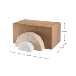 Wigiwama Ensemble de coussins de jeu Toffee Rainbow