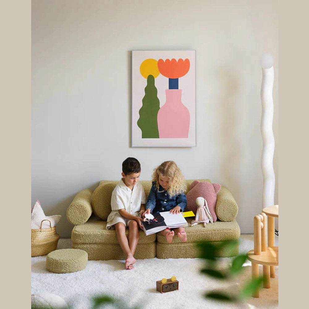 Ensemble de fauteuils Wigiwama - banquette Matcha