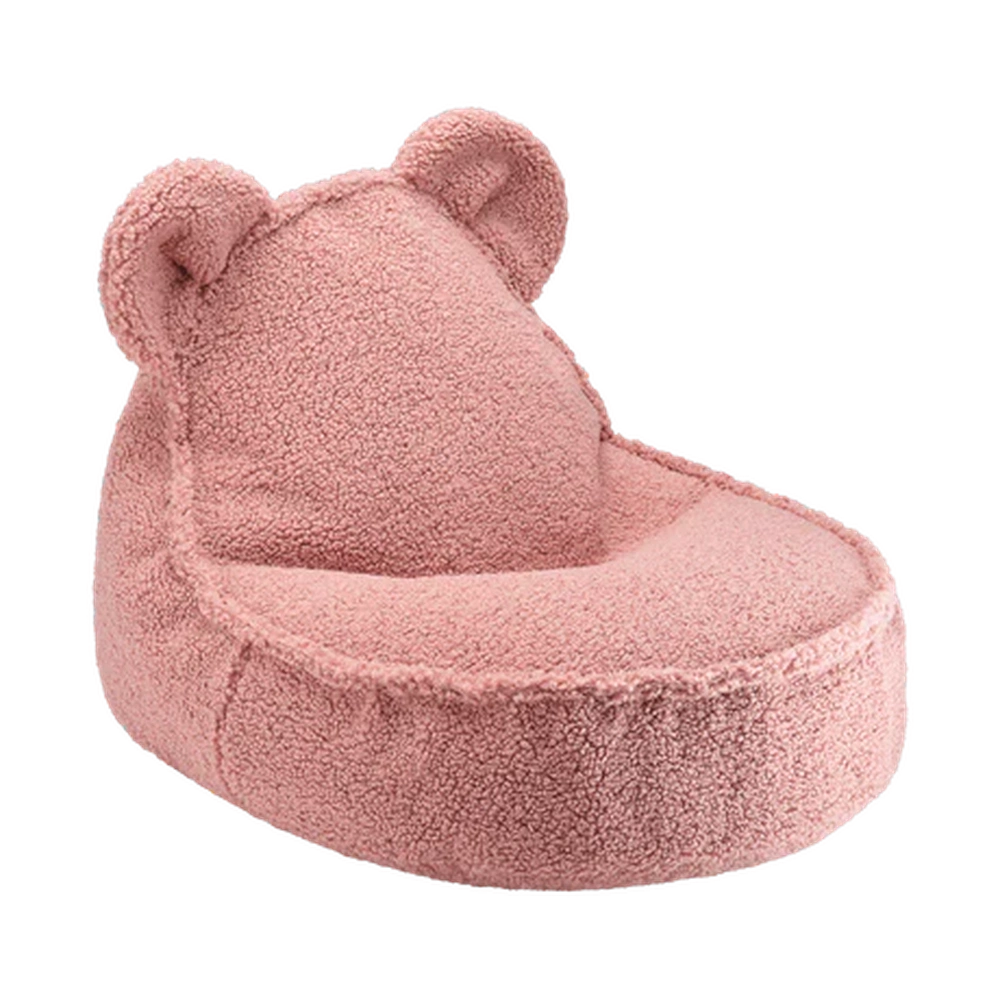 Wigiwama pouf ourson - rose goyave