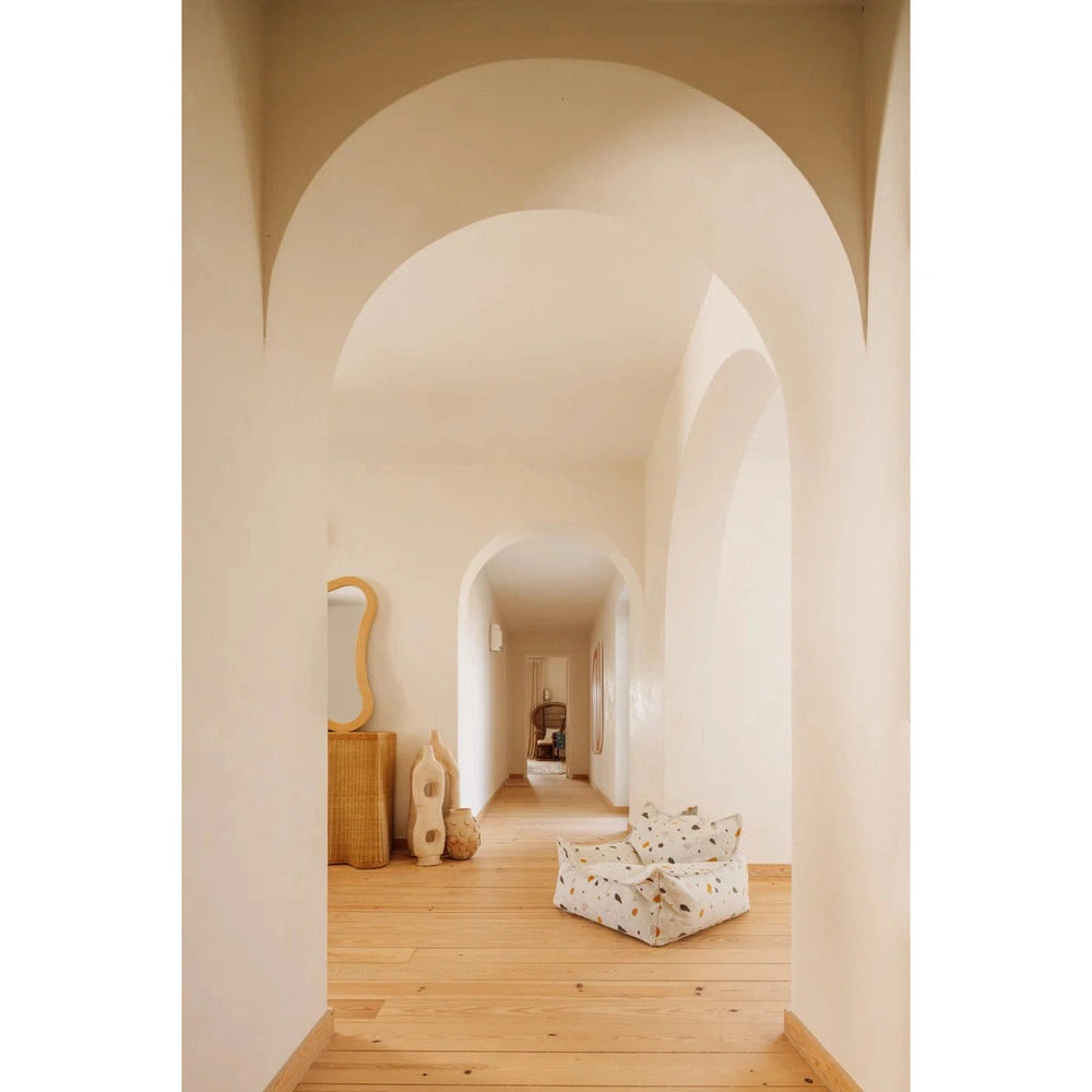 WigiWama fauteuil pouf - Terrazzo Marble