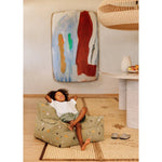 WigiWama fauteuil pouf - Terrazzo Moss