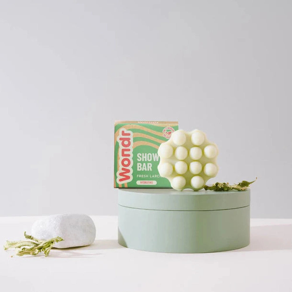 Wondr | Mélèze frais | Savon solide pour la douche