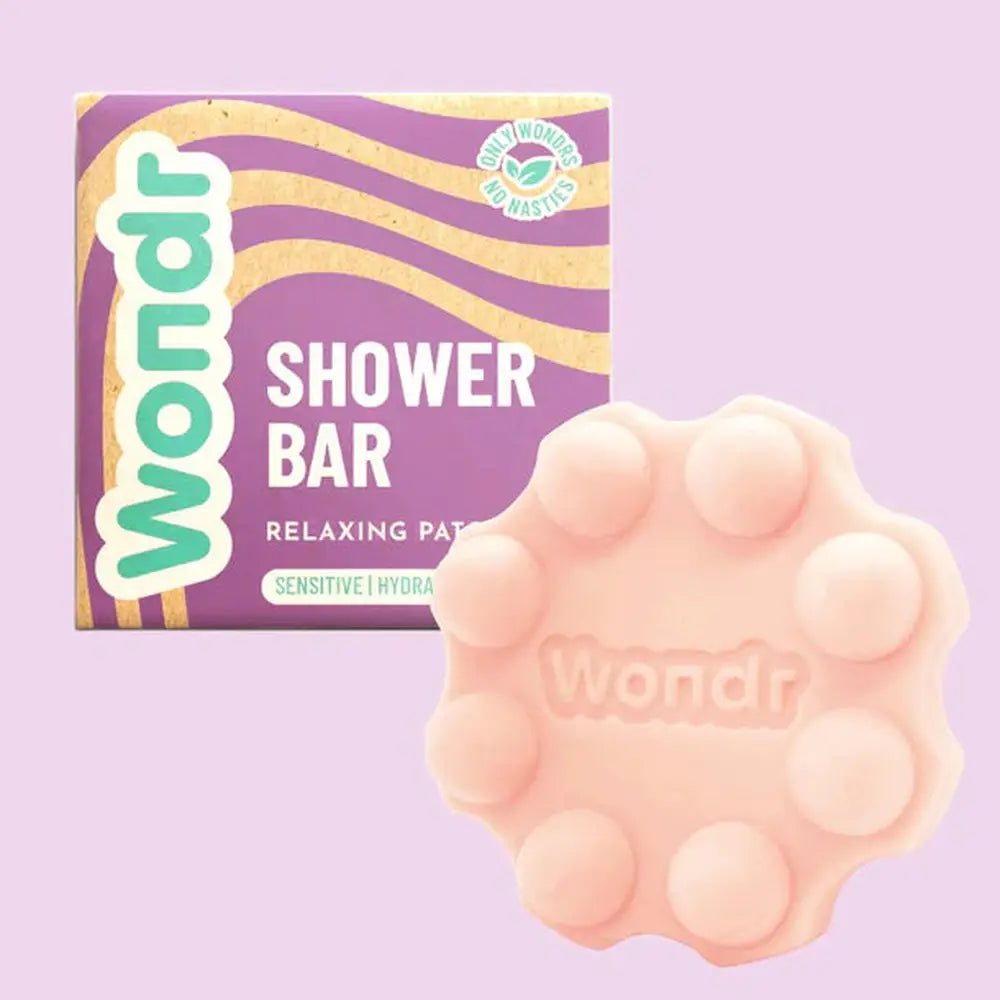 Wondr | Patchouli relaxant | Pain de douche