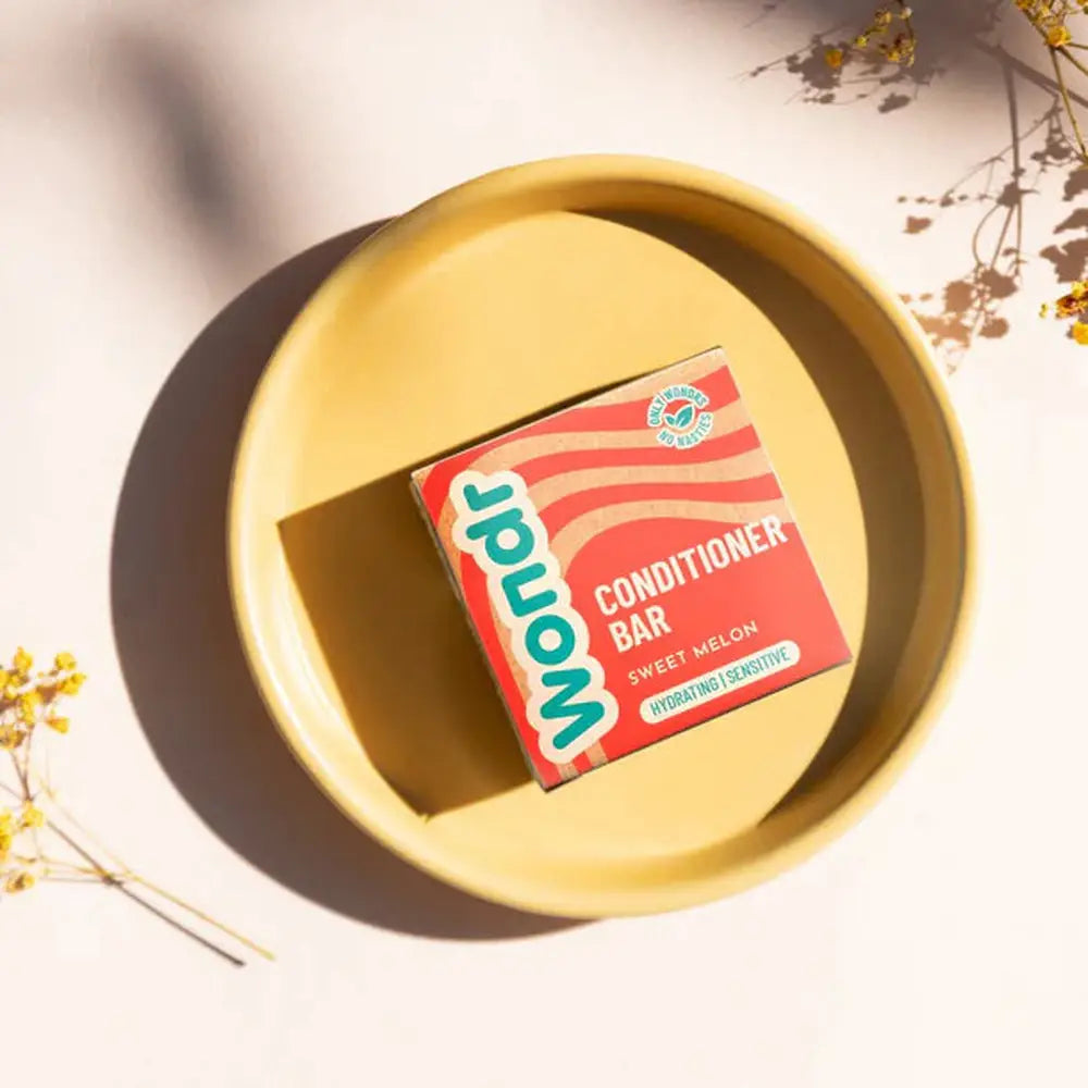 Wondr | Melon sucré | Après-shampoing solide
