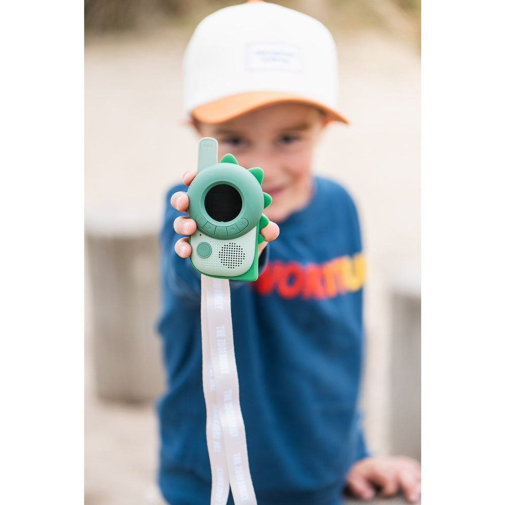 The Zoofamily Zoo talkie-walkie - set dinosaure vert