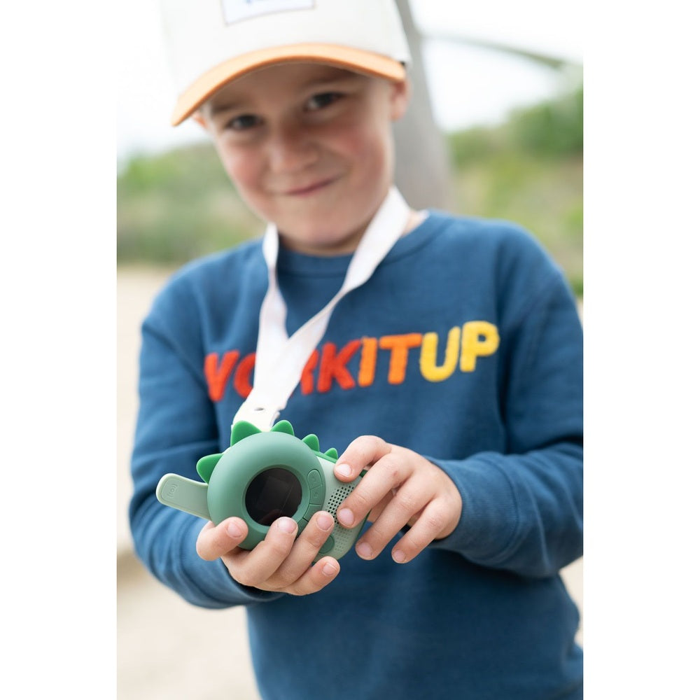 The Zoofamily Zoo Talkie-walkie - Ensemble Dino vert