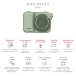 The Zoofamily Zoo Print - Dino | Appareil photo pour enfants avec impression instantanée