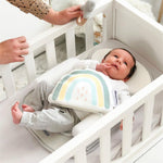Coussin de nid Doomoo Snoogy pour bébés - Rainbow