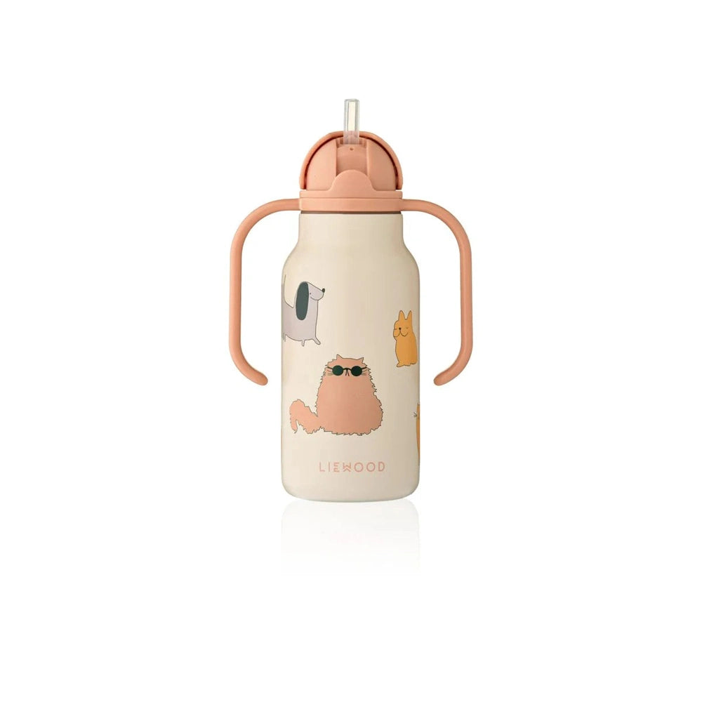 Bouteille d’eau Liewood 250ML - Kimmie - Cats and Dogs / Sandy