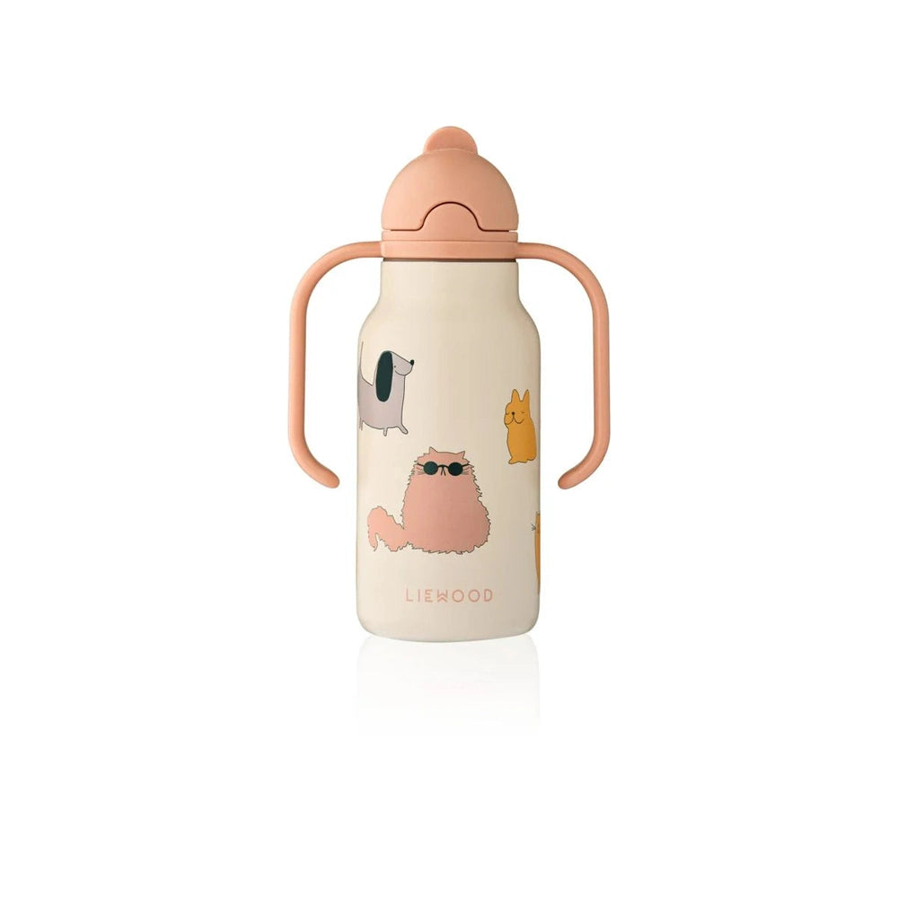 Liewood bouteille 250 ml - Kimmie - Cats and Dogs / Sandy