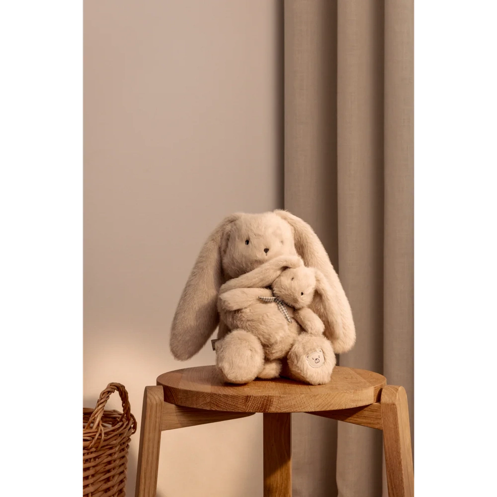 Liewood Berto Maman et moi Lapin en peluche - Mist