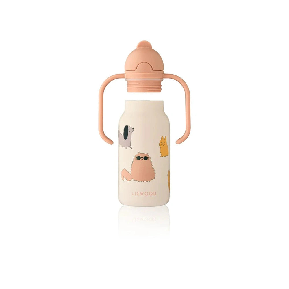 Liewood Bouteille 250ML - Kimmie - Cats and Dogs / Sandy