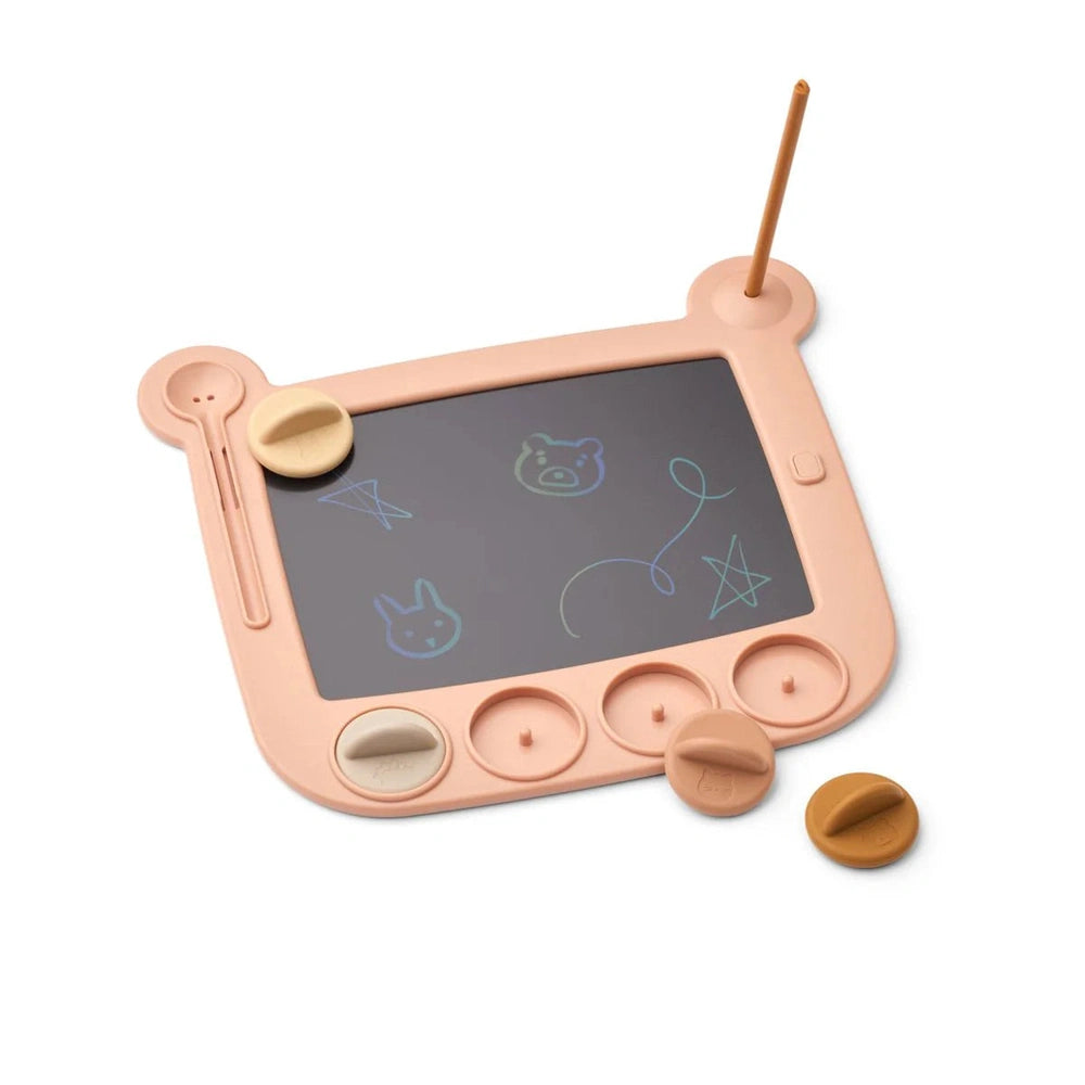 Liewood Venzora tablette de dessin LCD avec tampons - Pale Tuscany Multimix