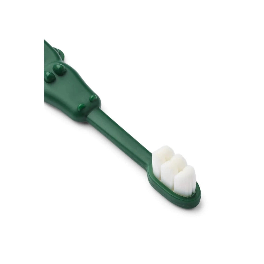 Brosse à dents pour tout-petits Liewood Fabio All Together - Yellow Mellow / Green Garden
