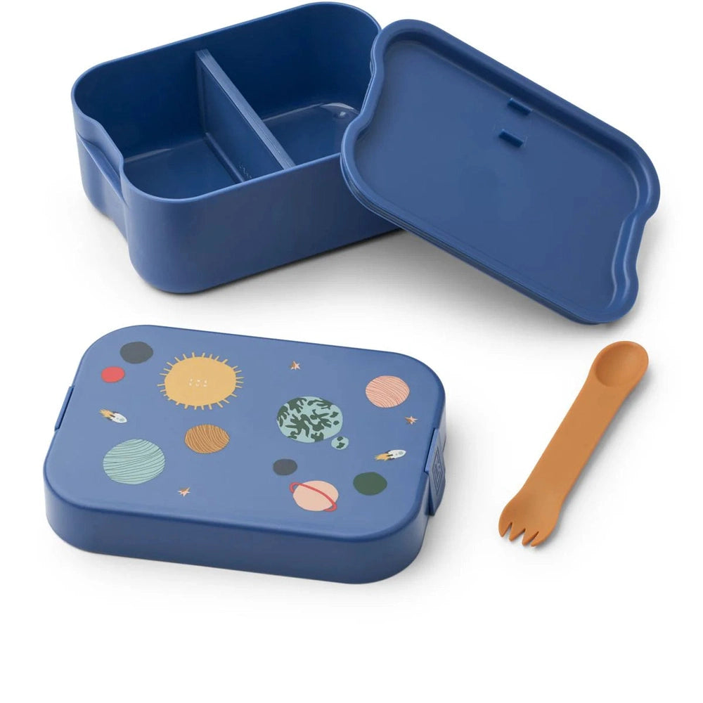 Liewood Kamil Boîte à lunch / lunchbox - Universe / bleu marine classique
