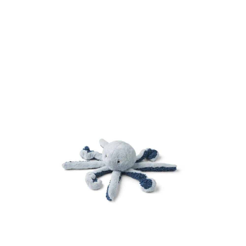 Liewood Binnie peluche pieuvre - Bleu arctique
