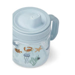 Liewood gobelet d'apprentissage 280 ML - Kylo Tritan - Créature marine / sable
