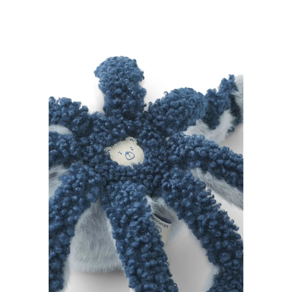 Peluche pieuvre Binnie de Liewood - Bleu arctique