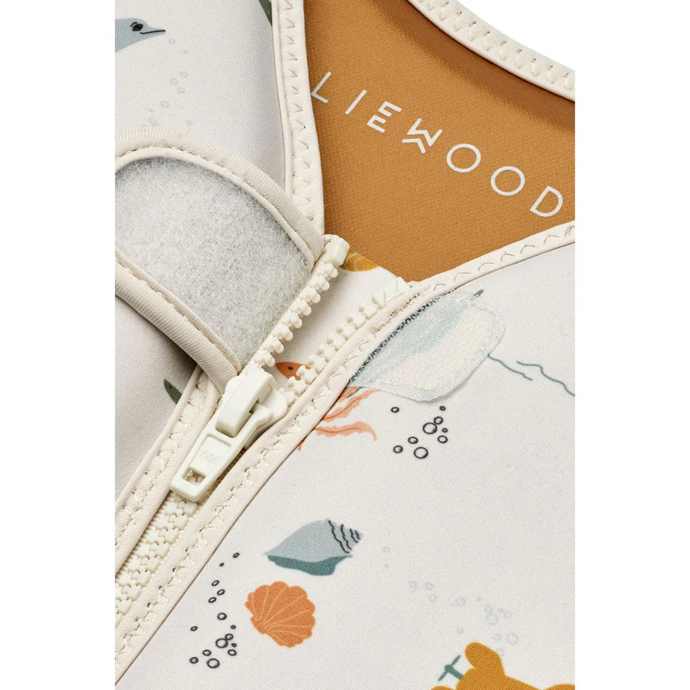 Gilet de natation Liewood Dove Sea Creature / Sandy