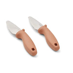 Set de 2 couteaux pour enfants Lässig Perry, Rose Toscane
