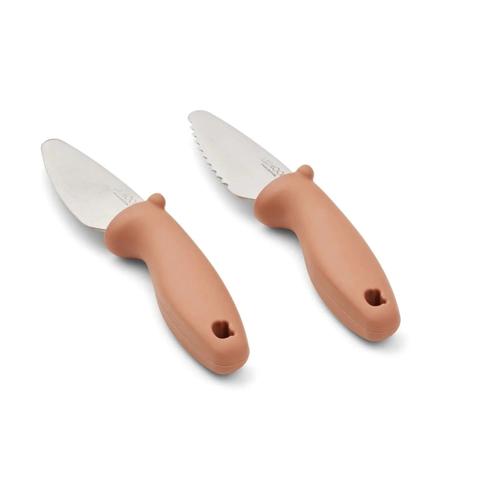 Set de 2 couteaux pour enfants Lässig Perry, Rose Toscane
