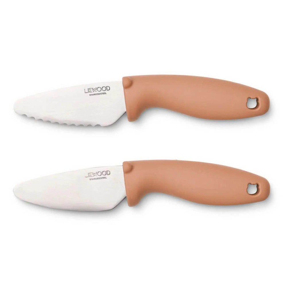 Set de 2 couteaux pour enfants Lässig Perry Tuscany Rose