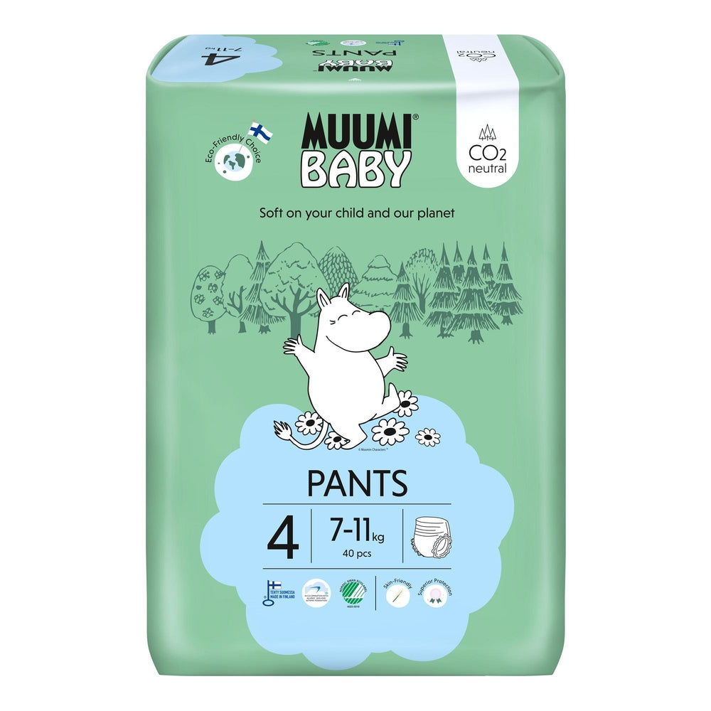 Muumi Baby couches-culottes taille 4 40 pièces 7-11 kg
