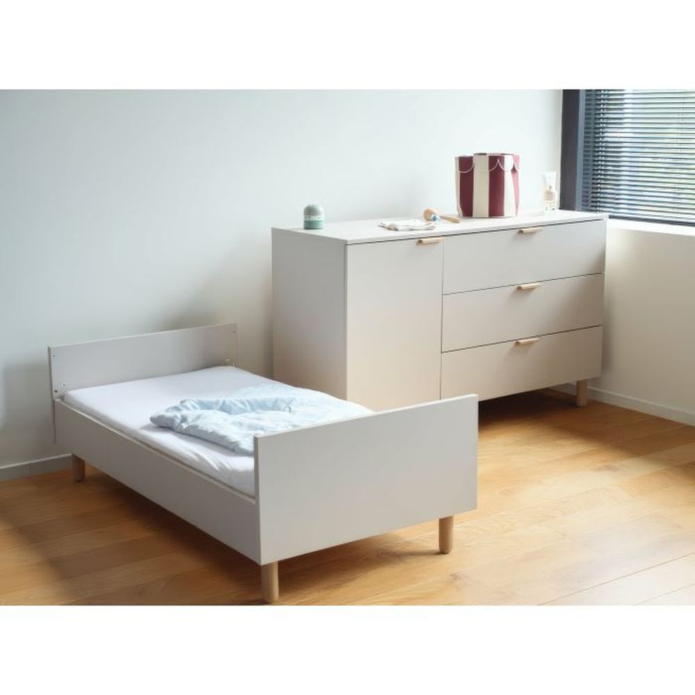 Childhome Lit d’enfant 70 x 140 cm - Cosy Clay