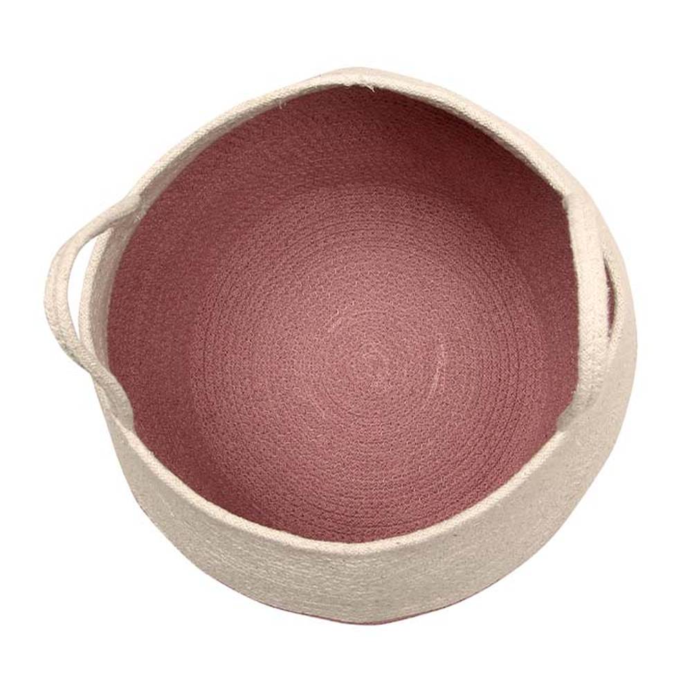Lorena Canals Panier Zocco Rose Naturel